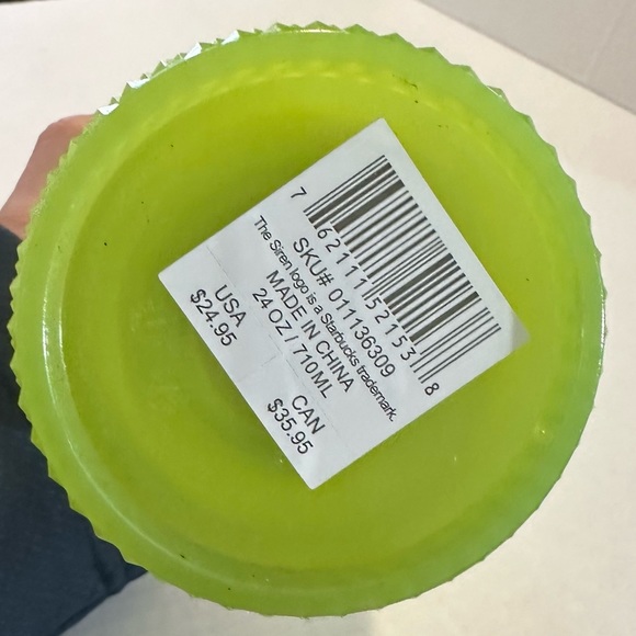 Starbucks Halloween Glow-In-The-Dark Green Studded Tumbler - Picture 3 of 7